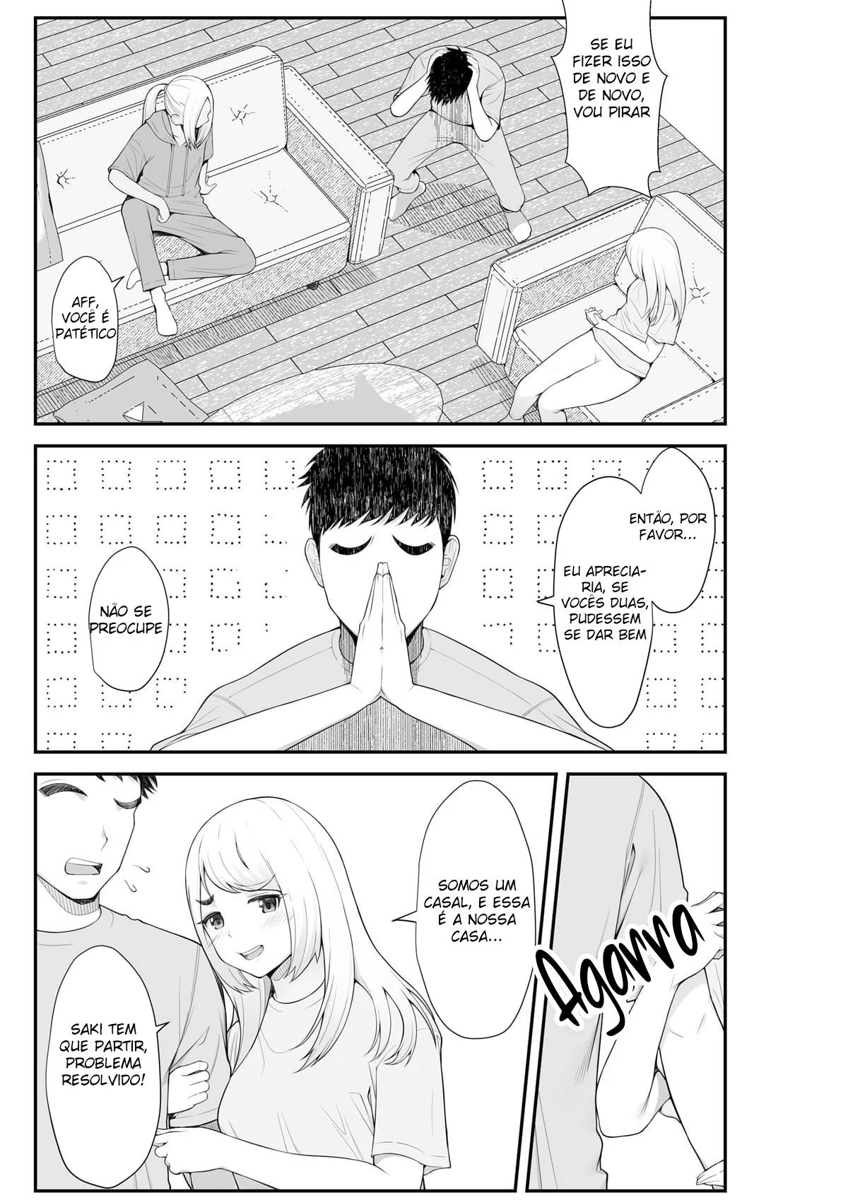 A Safada do Harém e sua Gangue de Putas Desavergonhadas em Anime HQ