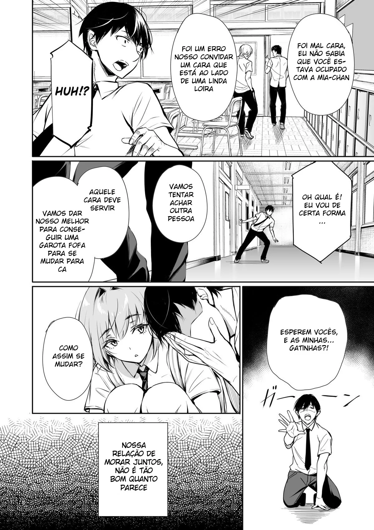 A Safadinha da Nininho Espiando a Buceta da Piranha Shayane em Hentai HQ Brasileiro!