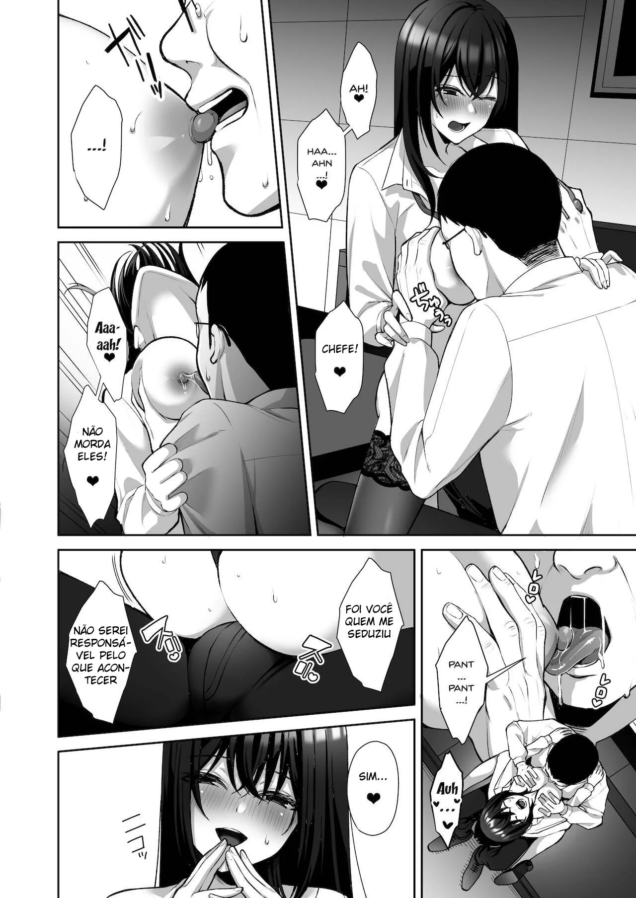 A Secretária Safada e o Patrão Tarado: Uma Aventura de Prazer em Hentai HQ Brasileiro