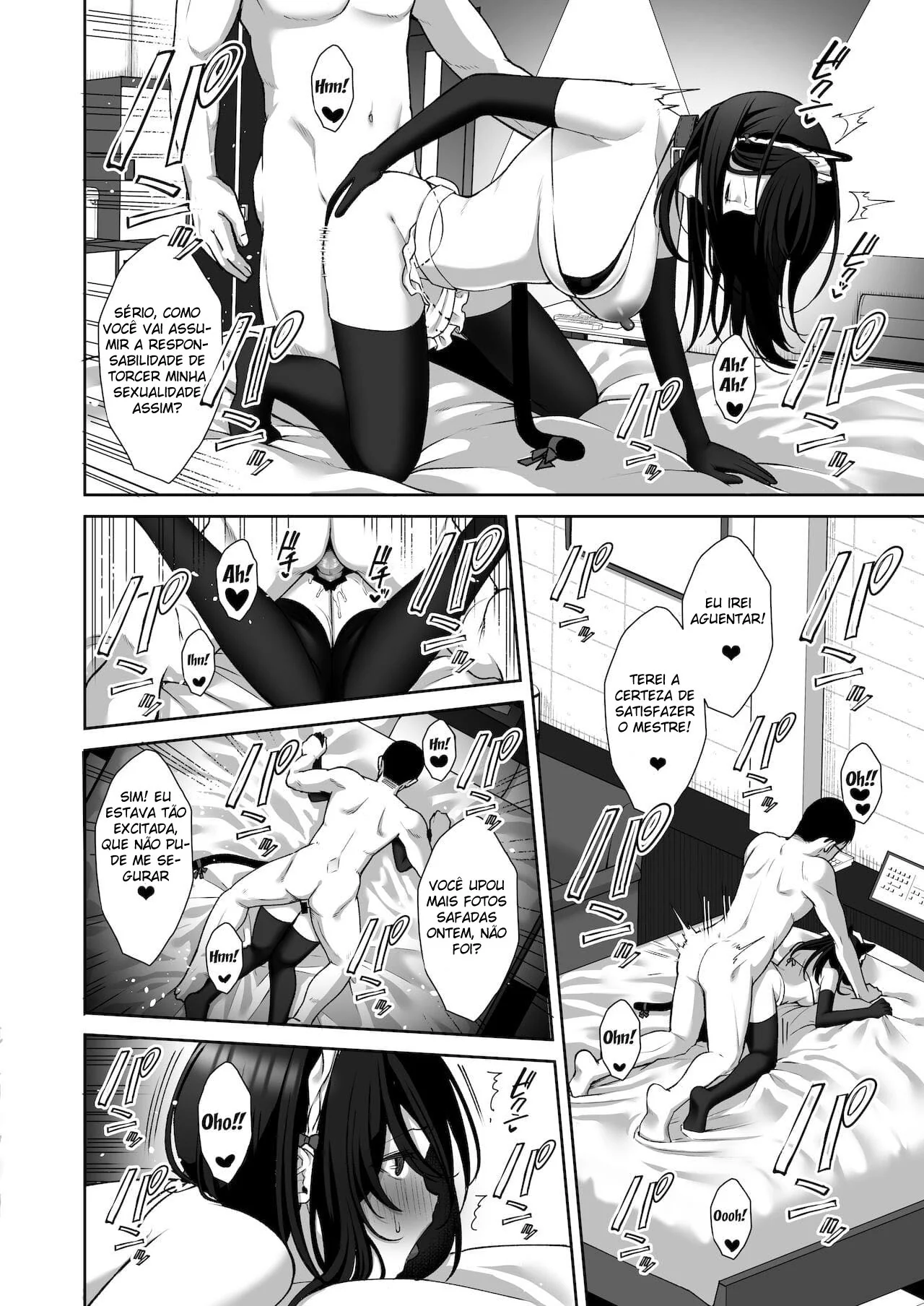 A Secretária Safada e o Patrão Tarado: Uma Aventura de Prazer em Hentai HQ Brasileiro