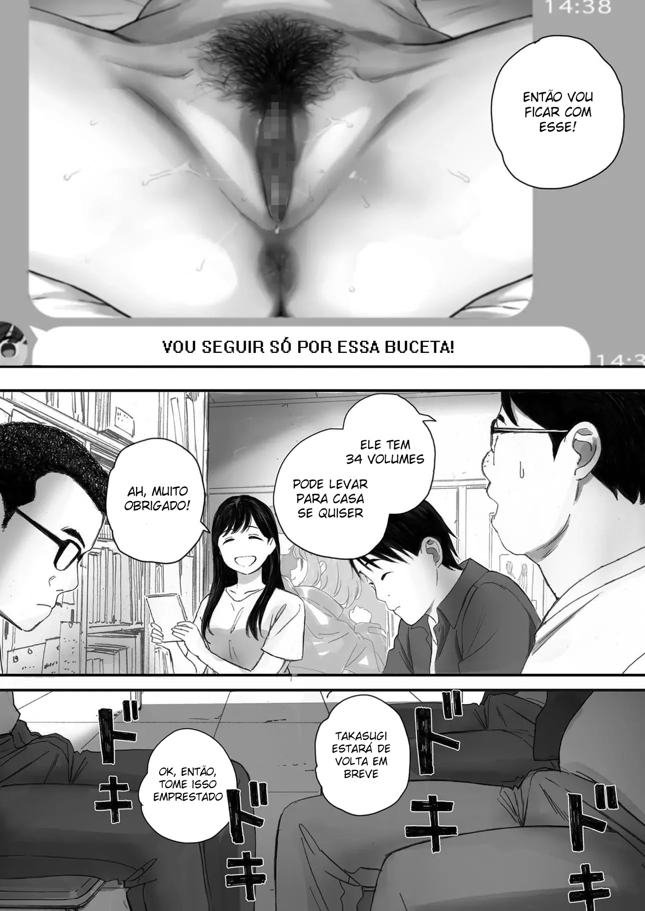 A Transformação da Namorada Piranha: Explorando Desejos Obscenos no Clube de Mangá