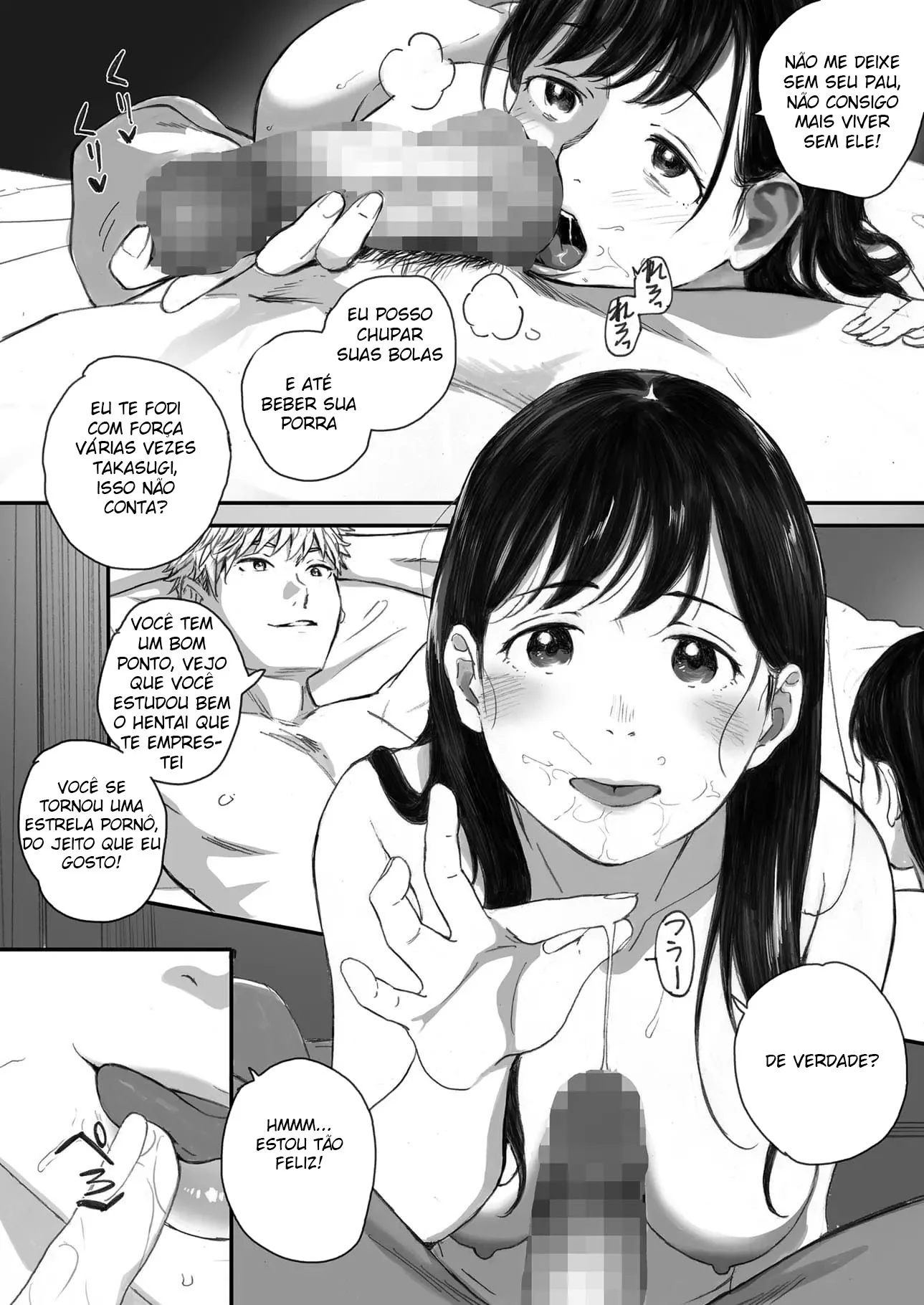 A Transformação da Namorada Piranha: Explorando Desejos Obscenos no Clube de Mangá