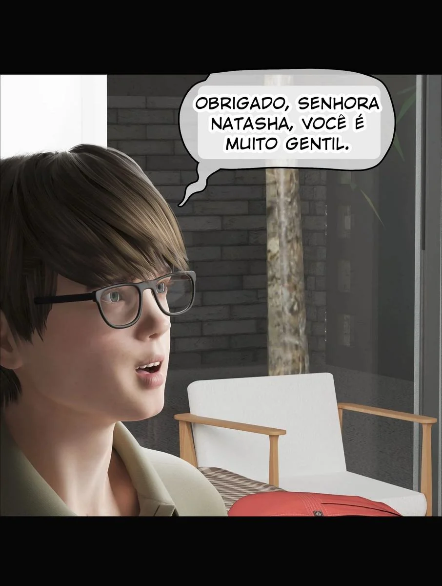 A vingan&ccedil;a do garoto da piroca ap&oacute;s a buceta de sua m&atilde;e virar p&oacute; - Hentai 3D HQ Brasileiro