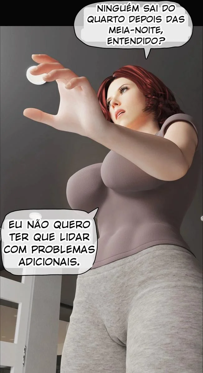 A vingan&ccedil;a do garoto da piroca ap&oacute;s a buceta de sua m&atilde;e virar p&oacute; - Hentai 3D HQ Brasileiro