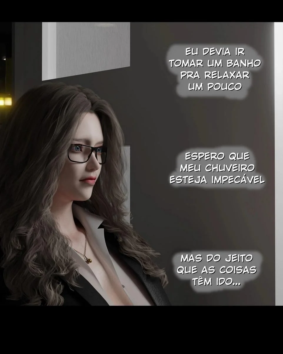 A vingan&ccedil;a do garoto da piroca ap&oacute;s a buceta de sua m&atilde;e virar p&oacute; - Hentai 3D HQ Brasileiro