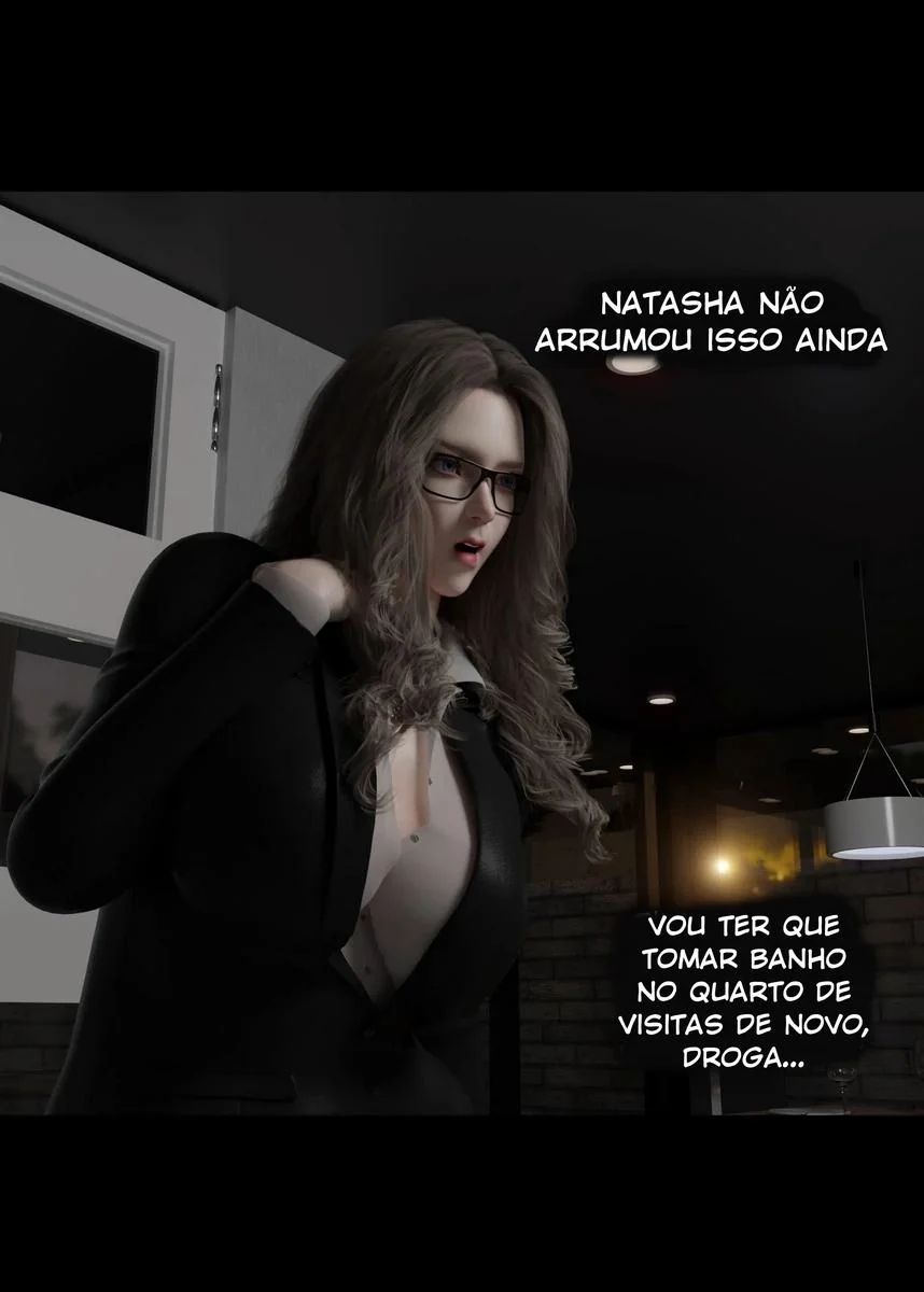 A vingan&ccedil;a do garoto da piroca ap&oacute;s a buceta de sua m&atilde;e virar p&oacute; - Hentai 3D HQ Brasileiro