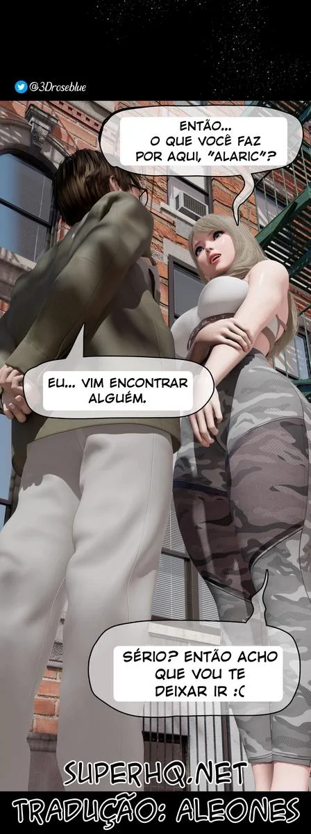 A vingan&ccedil;a do garoto da piroca ap&oacute;s a buceta de sua m&atilde;e virar p&oacute; - Hentai 3D HQ Brasileiro