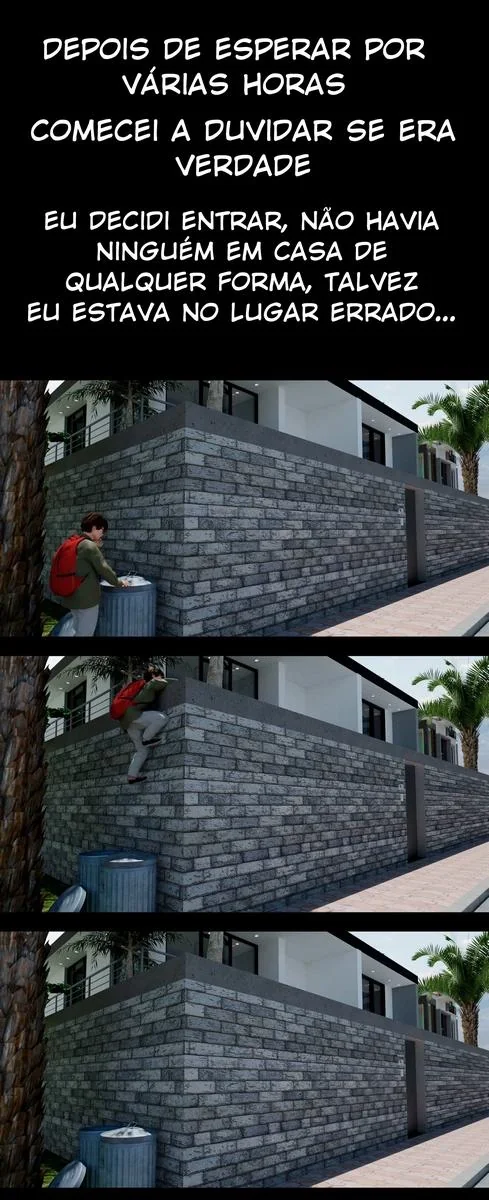 A vingan&ccedil;a do garoto da piroca ap&oacute;s a buceta de sua m&atilde;e virar p&oacute; - Hentai 3D HQ Brasileiro