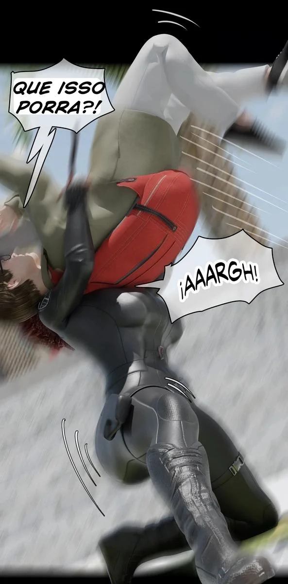 A vingan&ccedil;a do garoto da piroca ap&oacute;s a buceta de sua m&atilde;e virar p&oacute; - Hentai 3D HQ Brasileiro