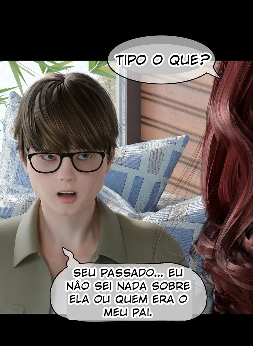 A vingan&ccedil;a do garoto da piroca ap&oacute;s a buceta de sua m&atilde;e virar p&oacute; - Hentai 3D HQ Brasileiro