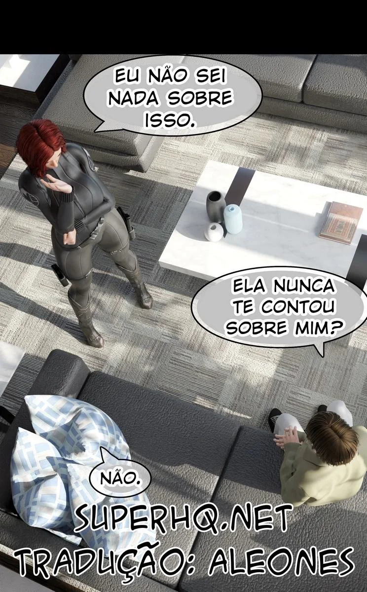 A vingan&ccedil;a do garoto da piroca ap&oacute;s a buceta de sua m&atilde;e virar p&oacute; - Hentai 3D HQ Brasileiro