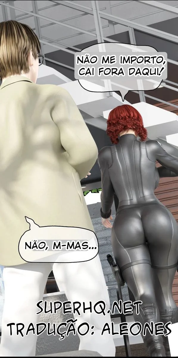 A vingan&ccedil;a do garoto da piroca ap&oacute;s a buceta de sua m&atilde;e virar p&oacute; - Hentai 3D HQ Brasileiro