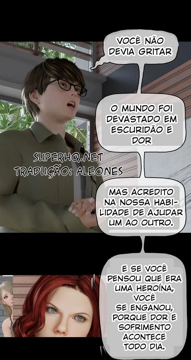 A vingan&ccedil;a do garoto da piroca ap&oacute;s a buceta de sua m&atilde;e virar p&oacute; - Hentai 3D HQ Brasileiro