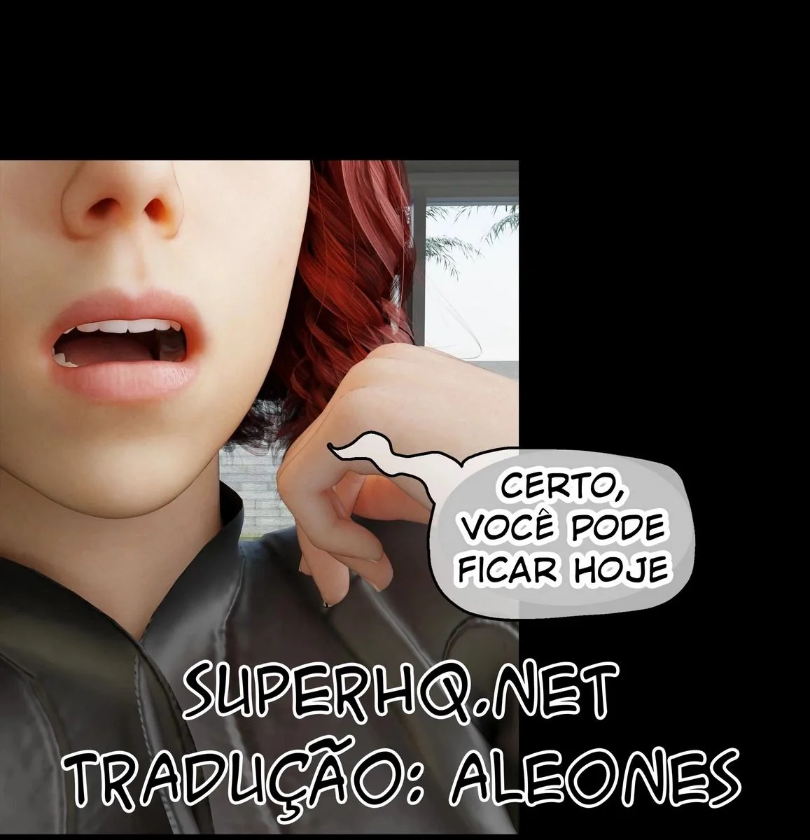 A vingan&ccedil;a do garoto da piroca ap&oacute;s a buceta de sua m&atilde;e virar p&oacute; - Hentai 3D HQ Brasileiro