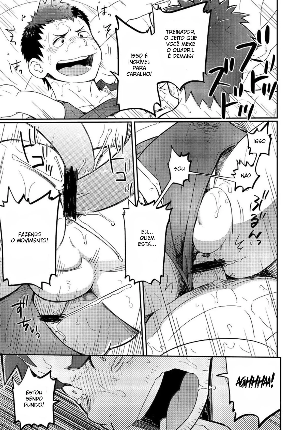 A Vingança do Jovem contra o Valentão - Torturas Sexuais na Escola" em HQ Brasileiro