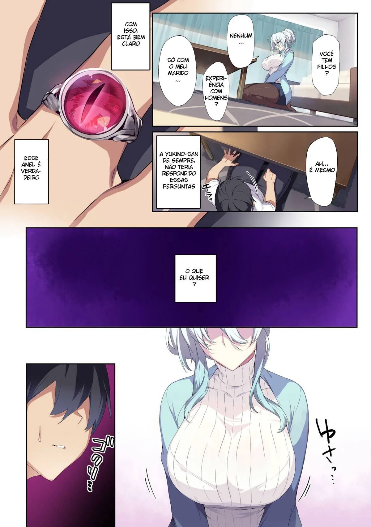 A Viúva Yukino e o Anel Amaldiçoado: Luxúria Sobrenatural