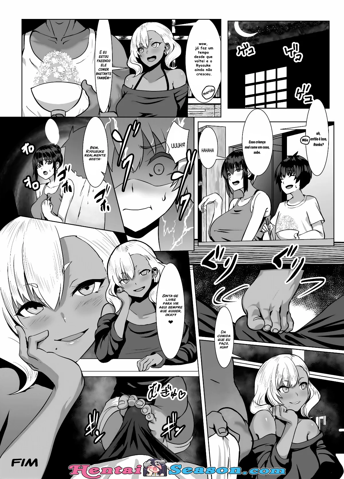 A Vizinha Piranha - Fodendo Gostoso em Hentai HQ Brasileiro