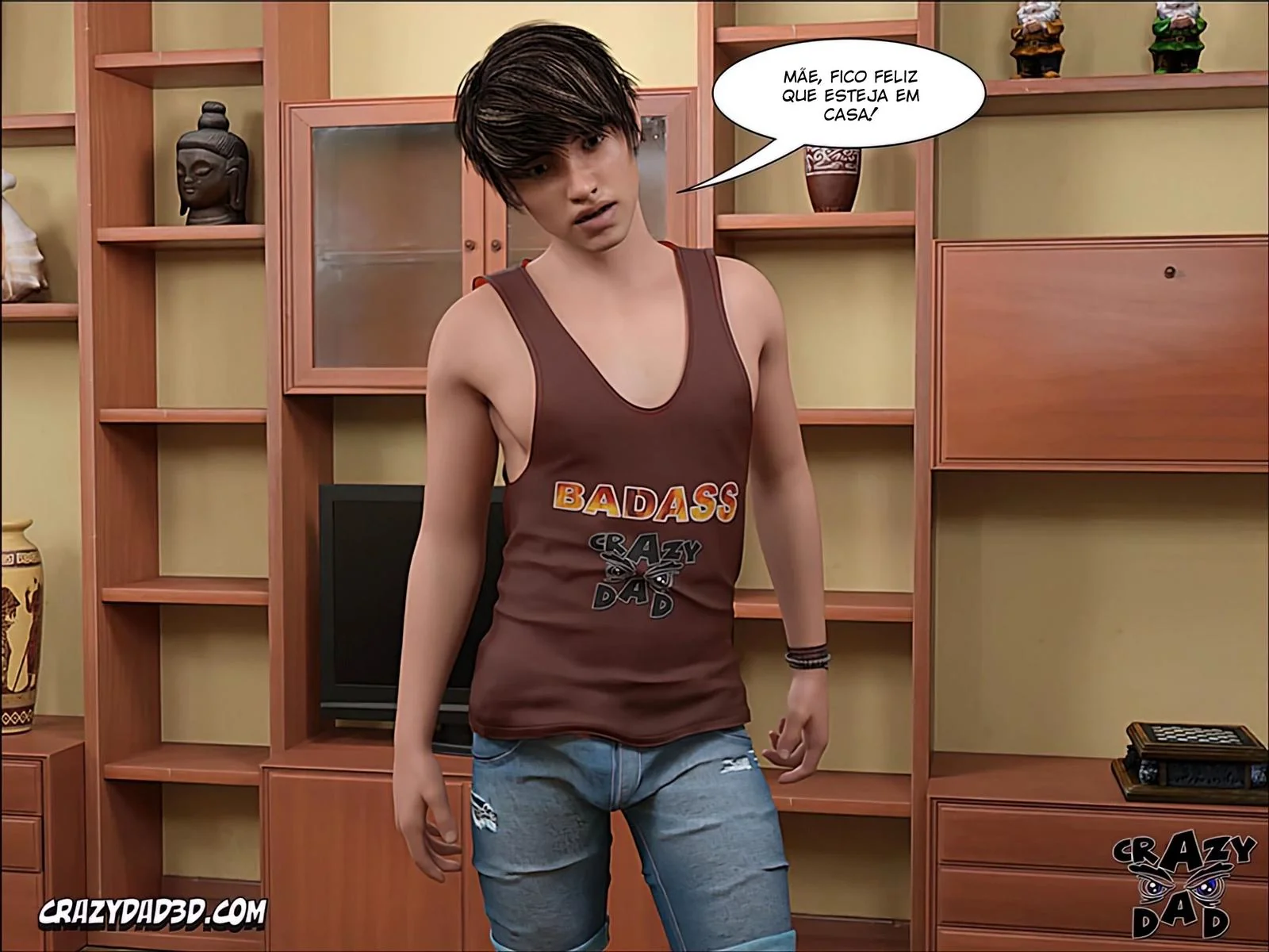 Adriana a Piranha Infiel - Fantasiando um Sexo Incestuoso com Seu Filho Safado em Hentai HQ Brasileiro Adriana a Piranha Infiel - Fantasiando um Sexo Incestuoso com Seu Filho Safado em Hentai HQ Brasileiro