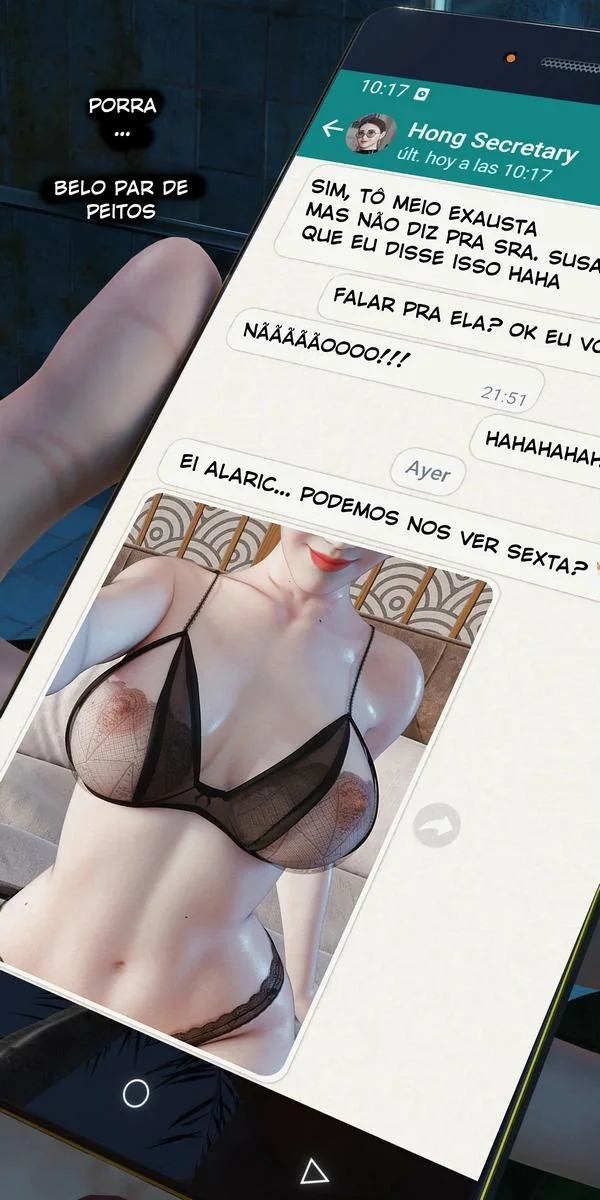 Alaric e a Viúva Negra: Descobertas e Traições em Hentai HQ 3D Brasileiro