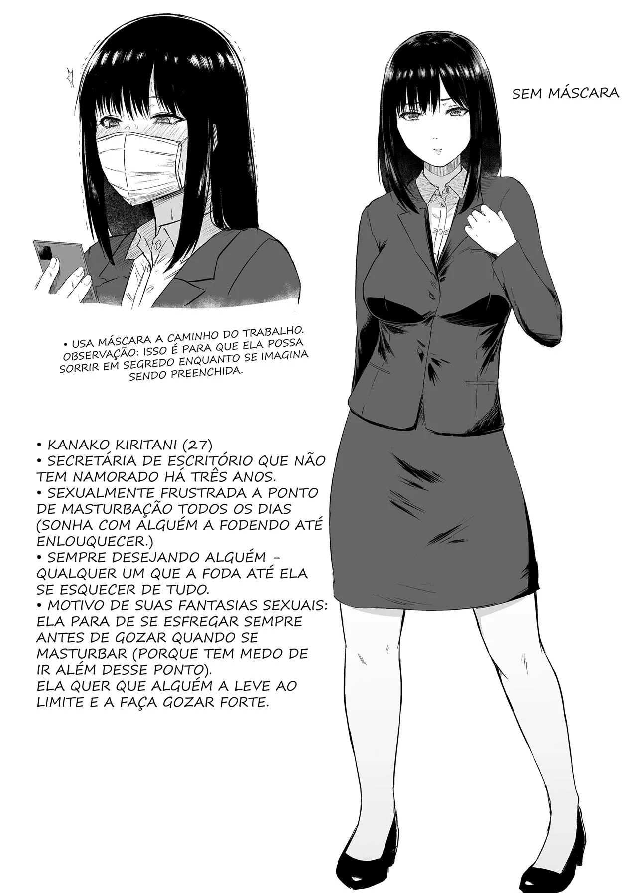 Além dos Limites: Kanako e sua sede insaciável por pica em Hentai HQ Brasileiro