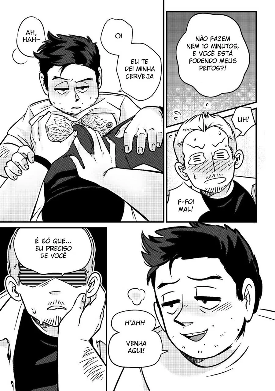 Amigos se consolam com sexo gay em Hentai HQ Brasileiro