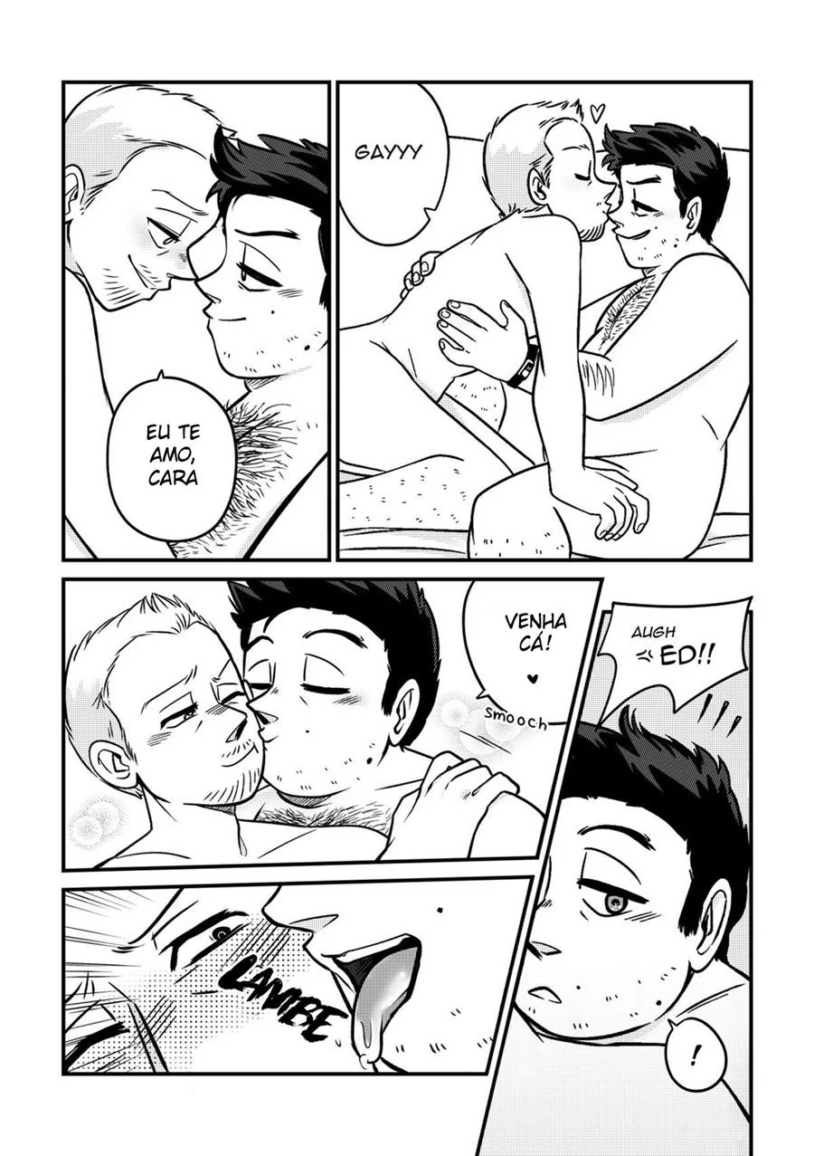 Amigos se consolam com sexo gay em Hentai HQ Brasileiro