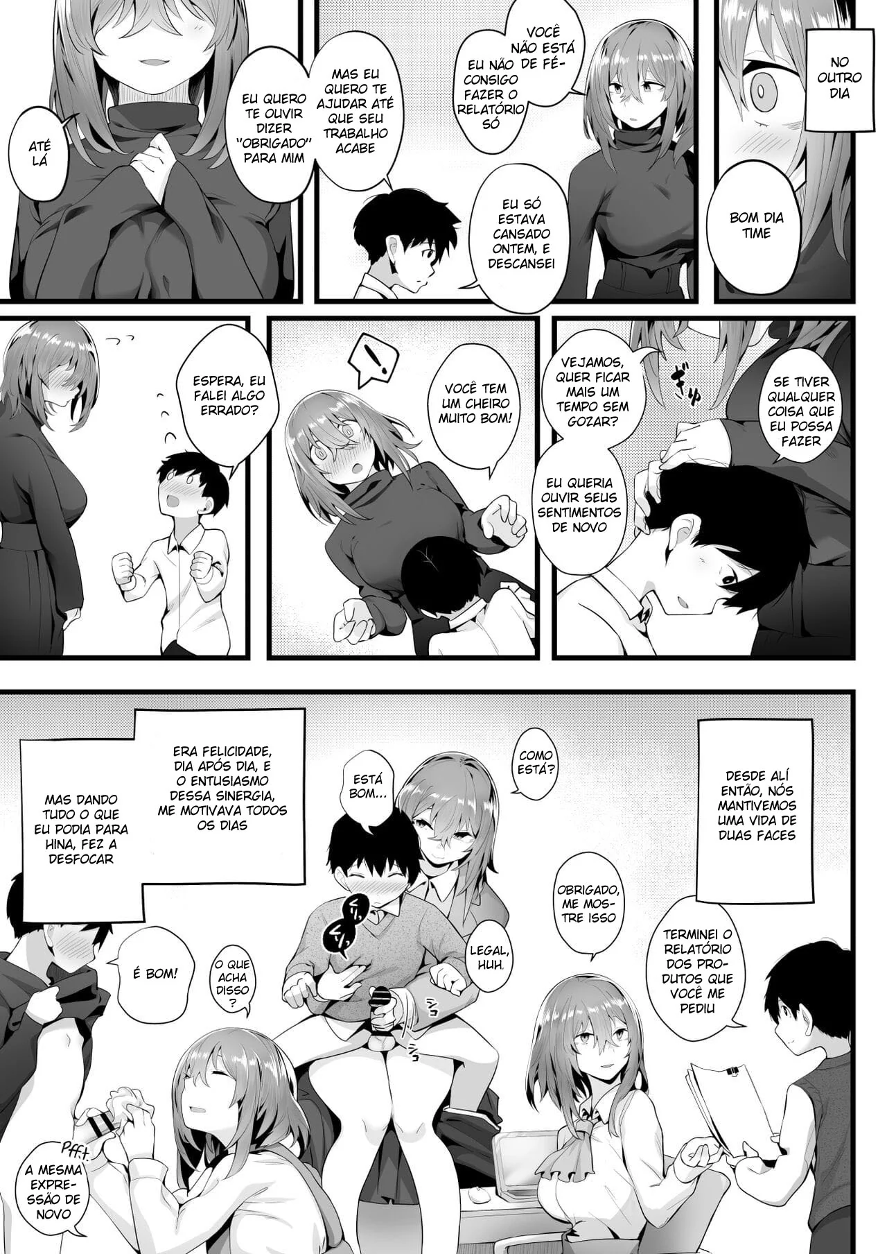 Amor de mãe: Yuu-kun e sua piranha safada em hentai HQ brasileiro