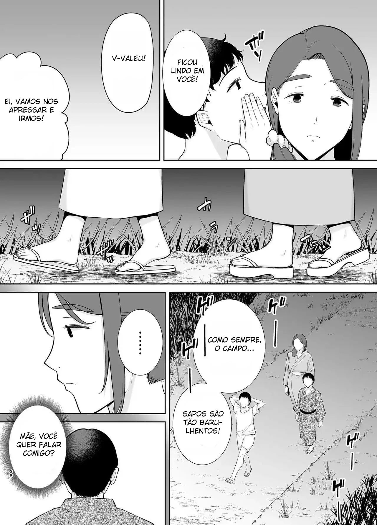 Amor de mãe: Yuu-kun e sua piranha safada em hentai HQ brasileiro