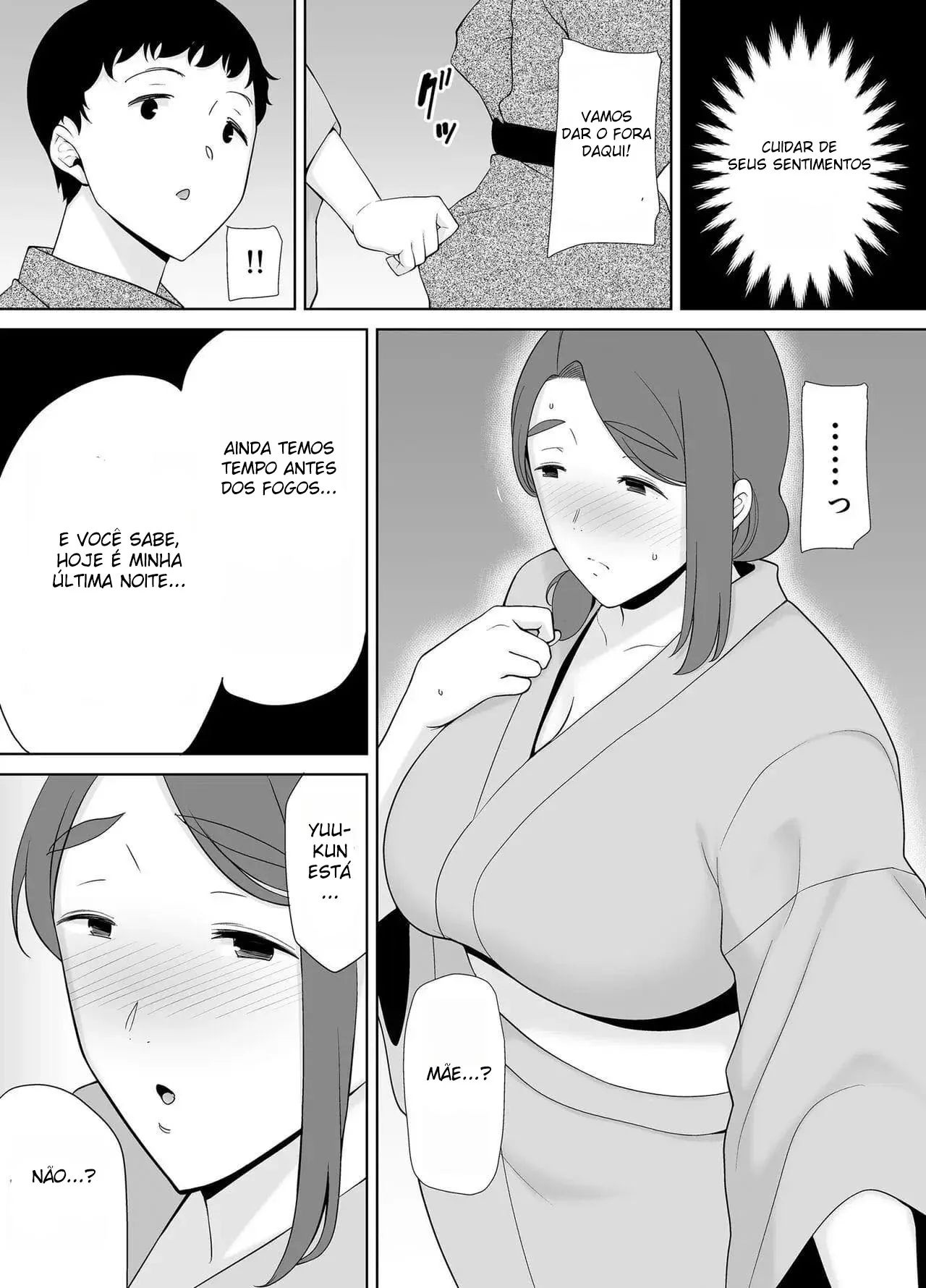 Amor de mãe: Yuu-kun e sua piranha safada em hentai HQ brasileiro Amor de mãe: Yuu-kun e sua piranha safada em hentai HQ brasileiro