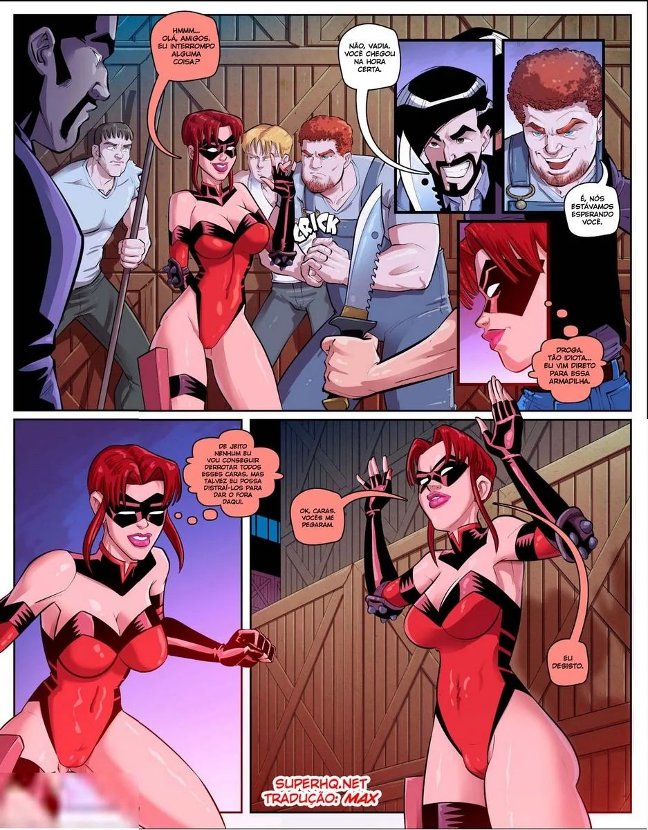 Anjo Vermelho e os Tarados Sedentos - HQ Brasileiro