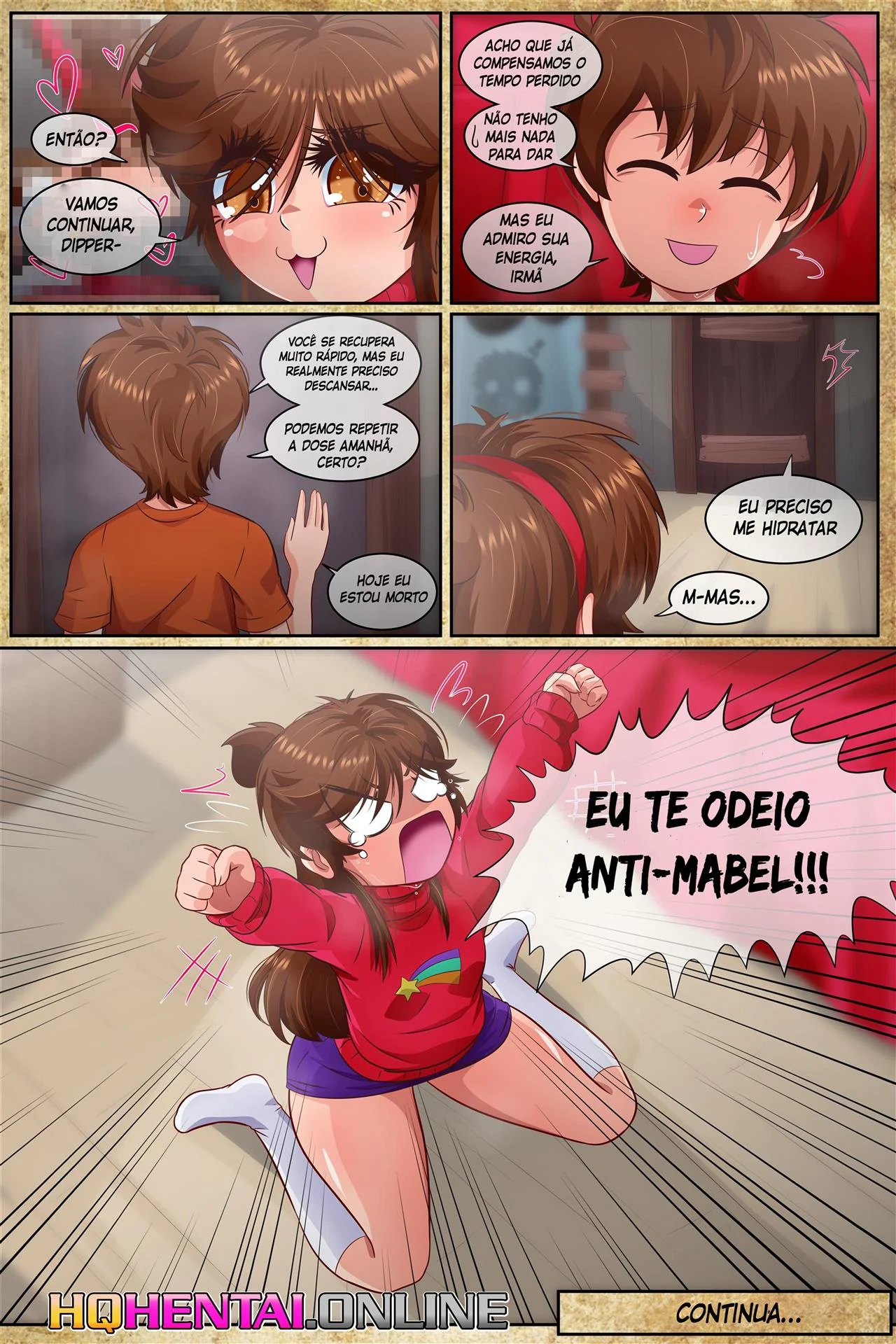 Anti-Mabel e o Incesto com Dipper em Gravity Fake Hentai HQ Brasileiro Anti-Mabel e o Incesto com Dipper em Gravity Fake Hentai HQ Brasileiro