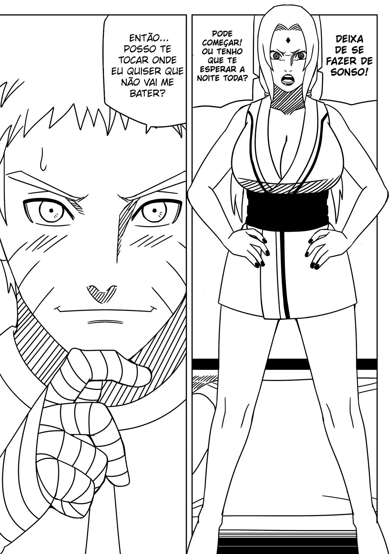 Apostas quentes com Tsunade e Naruto em Hentai HQ Brasileiro Apostas quentes com Tsunade e Naruto em Hentai HQ Brasileiro