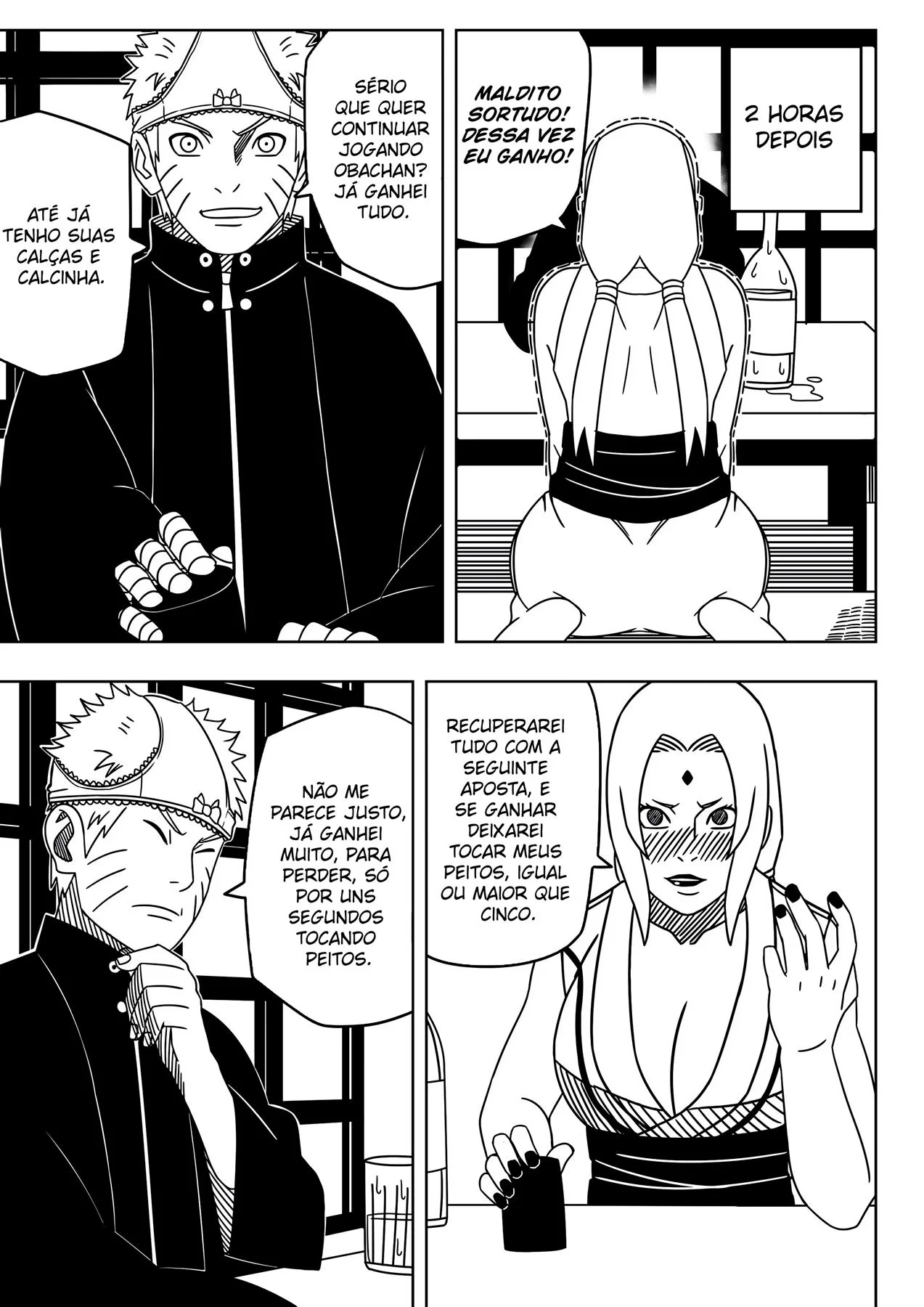 Apostas quentes com Tsunade e Naruto em Hentai HQ Brasileiro Apostas quentes com Tsunade e Naruto em Hentai HQ Brasileiro