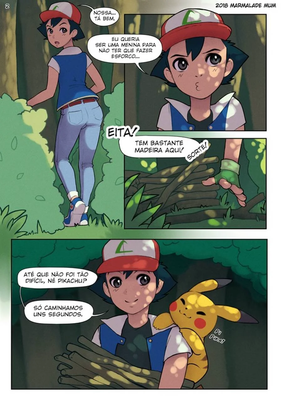 Ash descobre a putaria do Brock com a Misty e encontra seu lado hentai gay em HQ Brasileiro Ash descobre a putaria do Brock com a Misty e encontra seu lado hentai gay em HQ Brasileiro