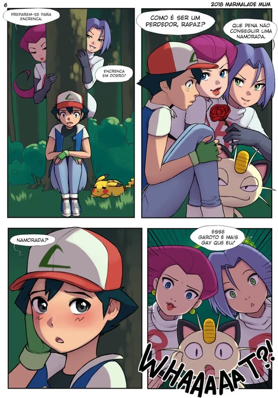 Ash descobre a putaria do Brock com a Misty e encontra seu lado hentai gay em HQ Brasileiro Ash descobre a putaria do Brock com a Misty e encontra seu lado hentai gay em HQ Brasileiro