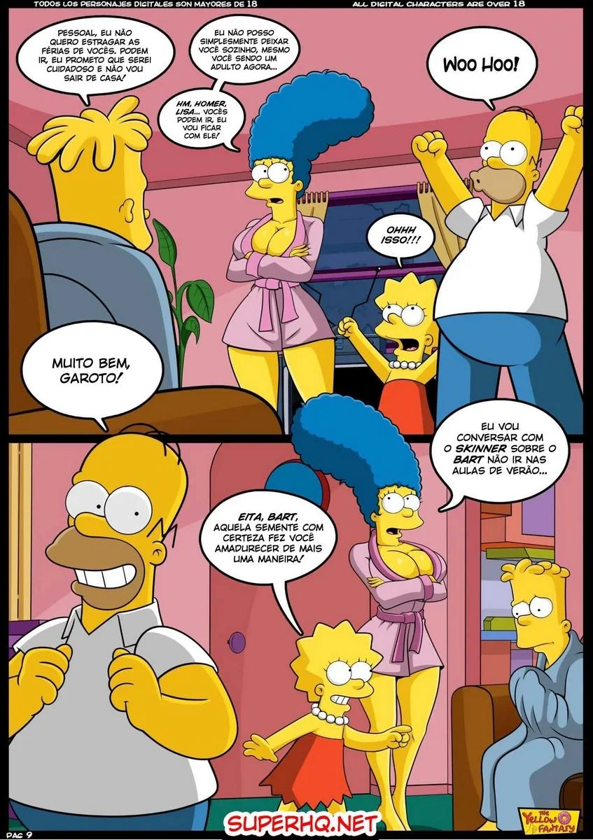 Bart e o Professor Frink: Uma Aula de Ciências Bem Diferente em Hentai HQ Bart e o Professor Frink: Uma Aula de Ciências Bem Diferente em Hentai HQ
