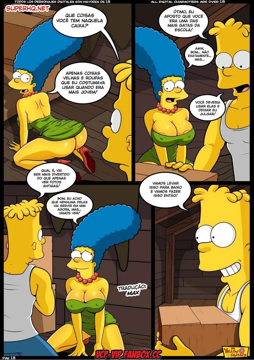 Bart e o Professor Frink: Uma Aula de Ciências Bem Diferente em Hentai HQ