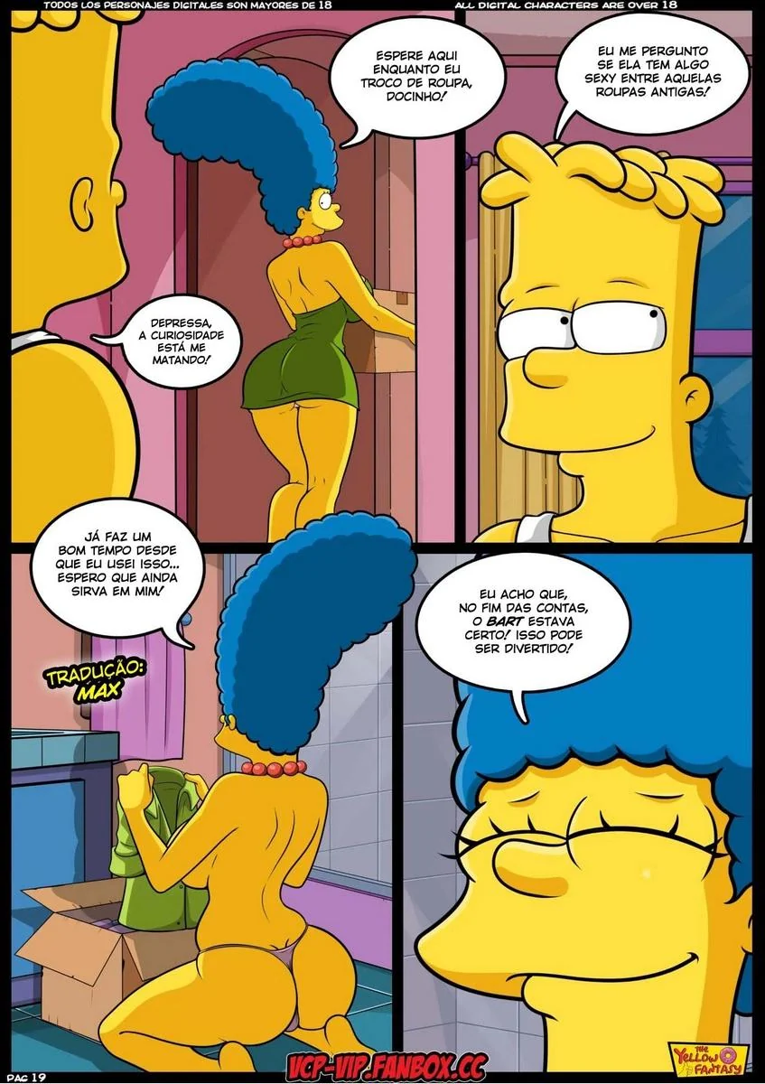 Bart e o Professor Frink: Uma Aula de Ciências Bem Diferente em Hentai HQ