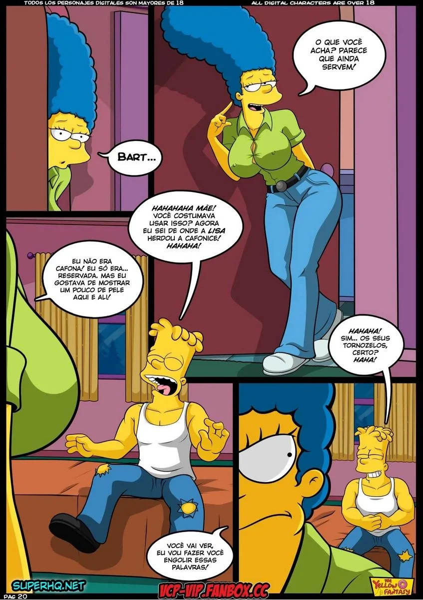 Bart e o Professor Frink: Uma Aula de Ciências Bem Diferente em Hentai HQ
