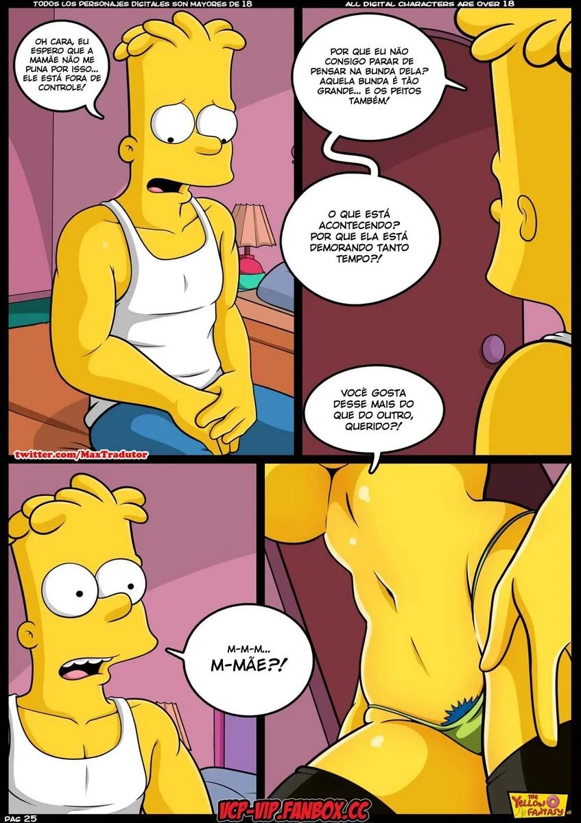 Bart e o Professor Frink: Uma Aula de Ciências Bem Diferente em Hentai HQ
