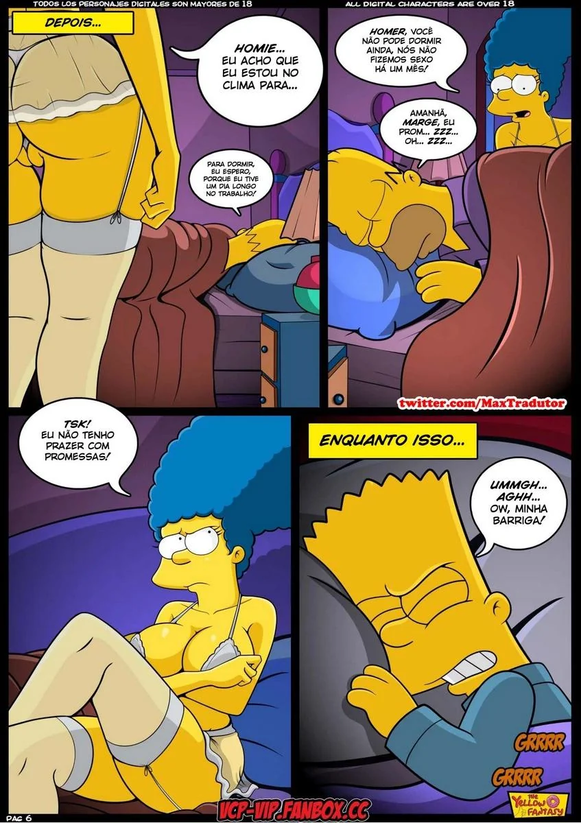 Bart e o Professor Frink: Uma Aula de Ciências Bem Diferente em Hentai HQ