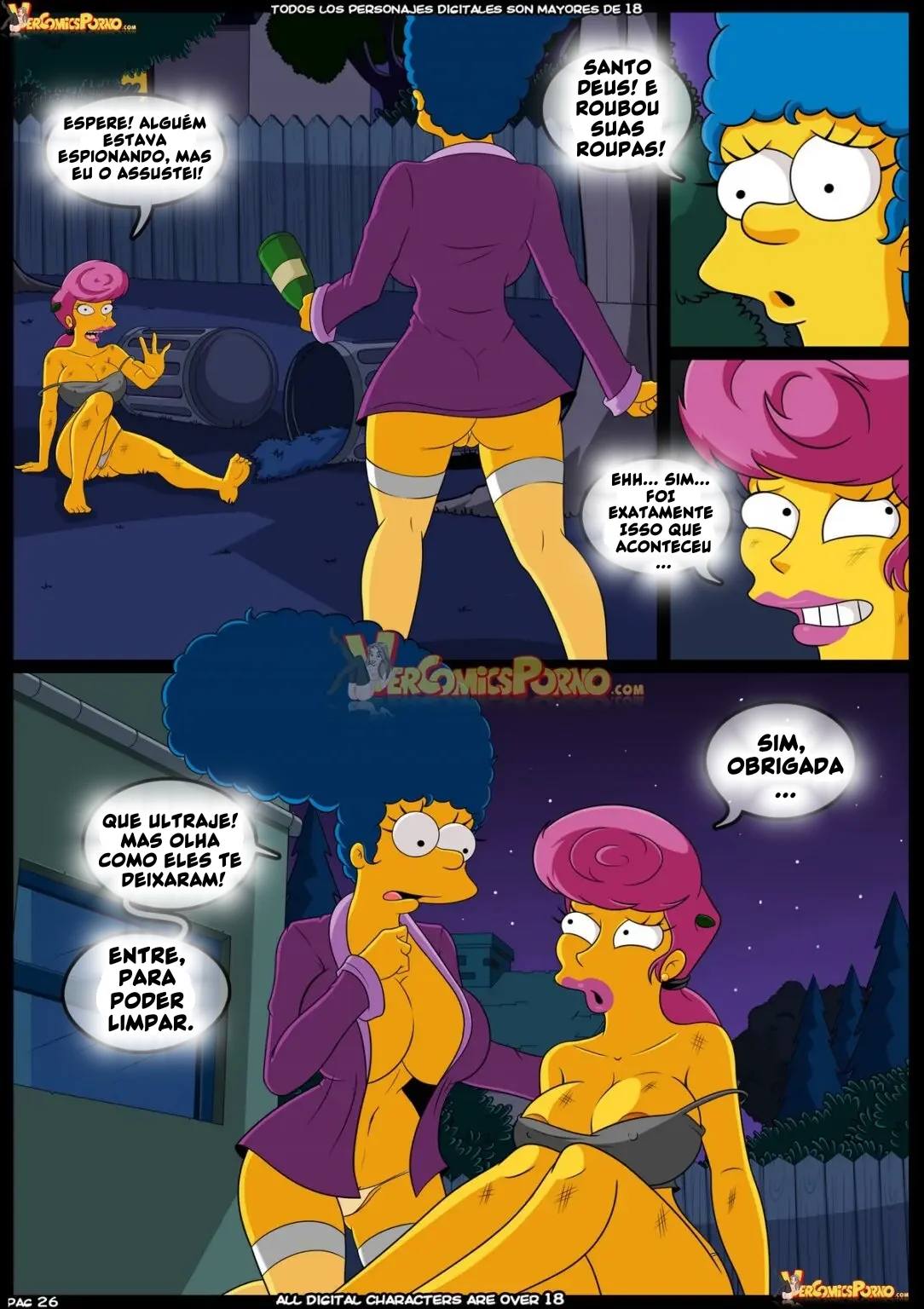 Bart Fodendo Marge: Hentai dos Simpsons em HQ Brasileiro