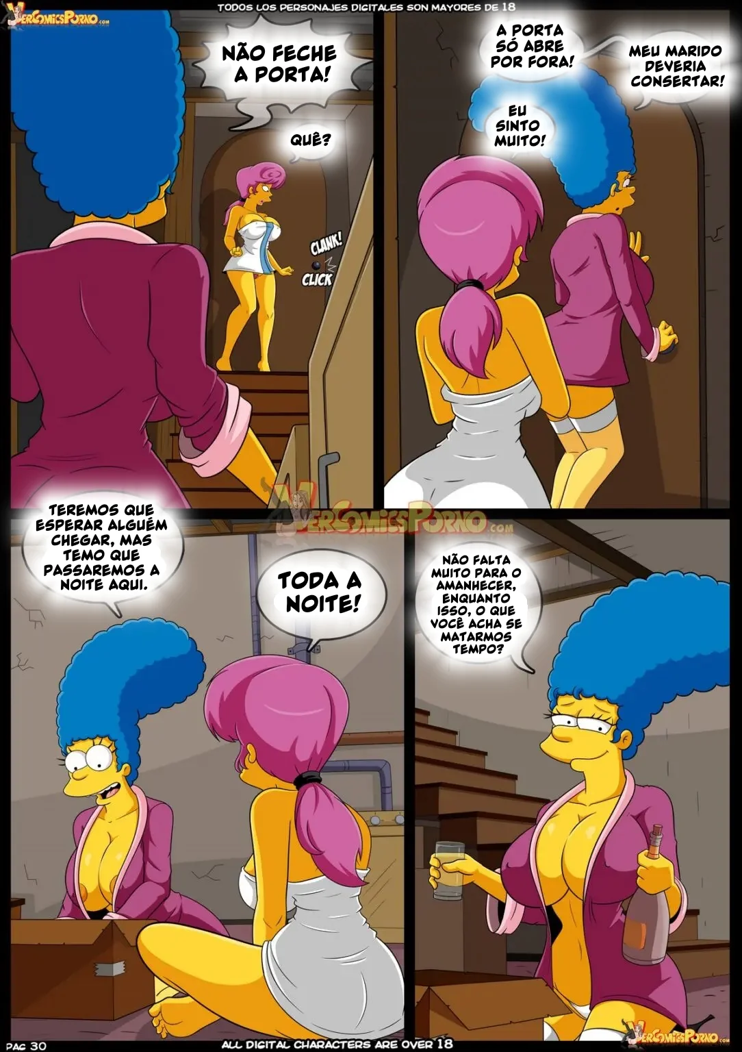 Bart Fodendo Marge: Hentai dos Simpsons em HQ Brasileiro