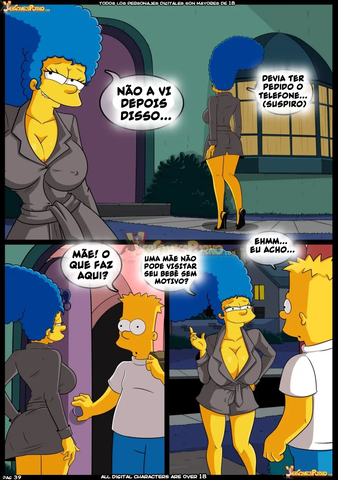 Bart Fodendo Marge: Hentai dos Simpsons em HQ Brasileiro