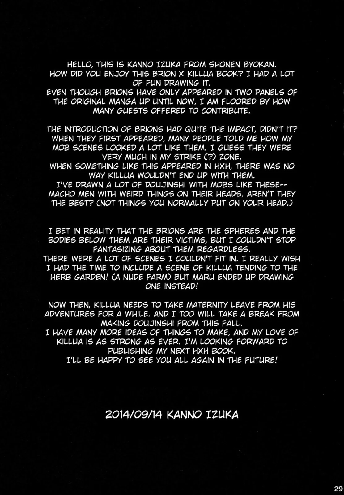 Batalha de Pirocas: Killua vs Brion Mob em Hunter x Hunter Hentai HQ Brasileiro