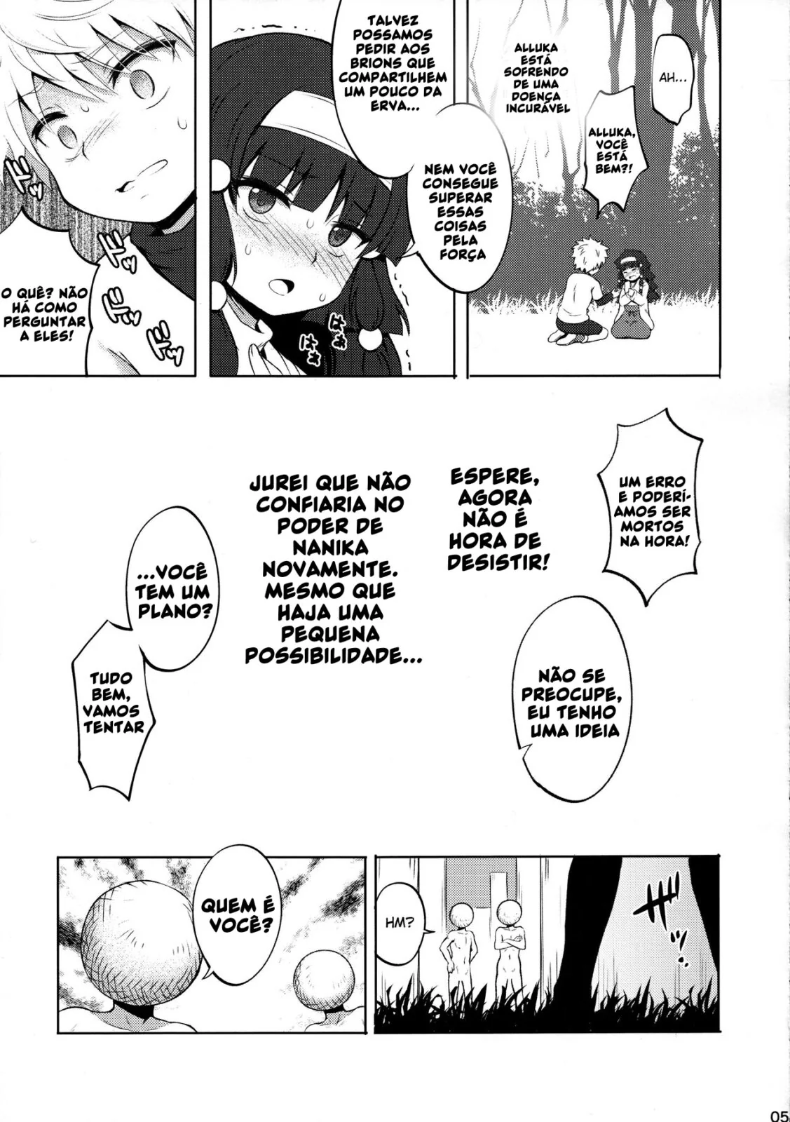 Batalha de Pirocas: Killua vs Brion Mob em Hunter x Hunter Hentai HQ Brasileiro