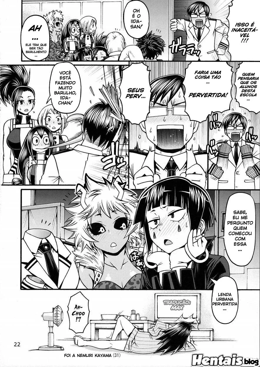 Boku no Hero Porno: Meninas Poppin - Piranhas da U.A. fazendo de tudo por uma boa Pica em Hentai HQ Brasileiro