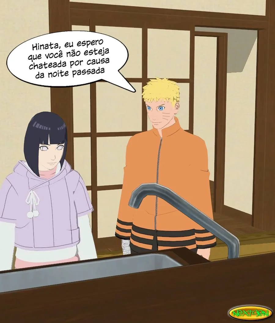 Boruto Fodendo Mamãe Hinata na Ausência do Papai - Hentai HQ Brasileiro