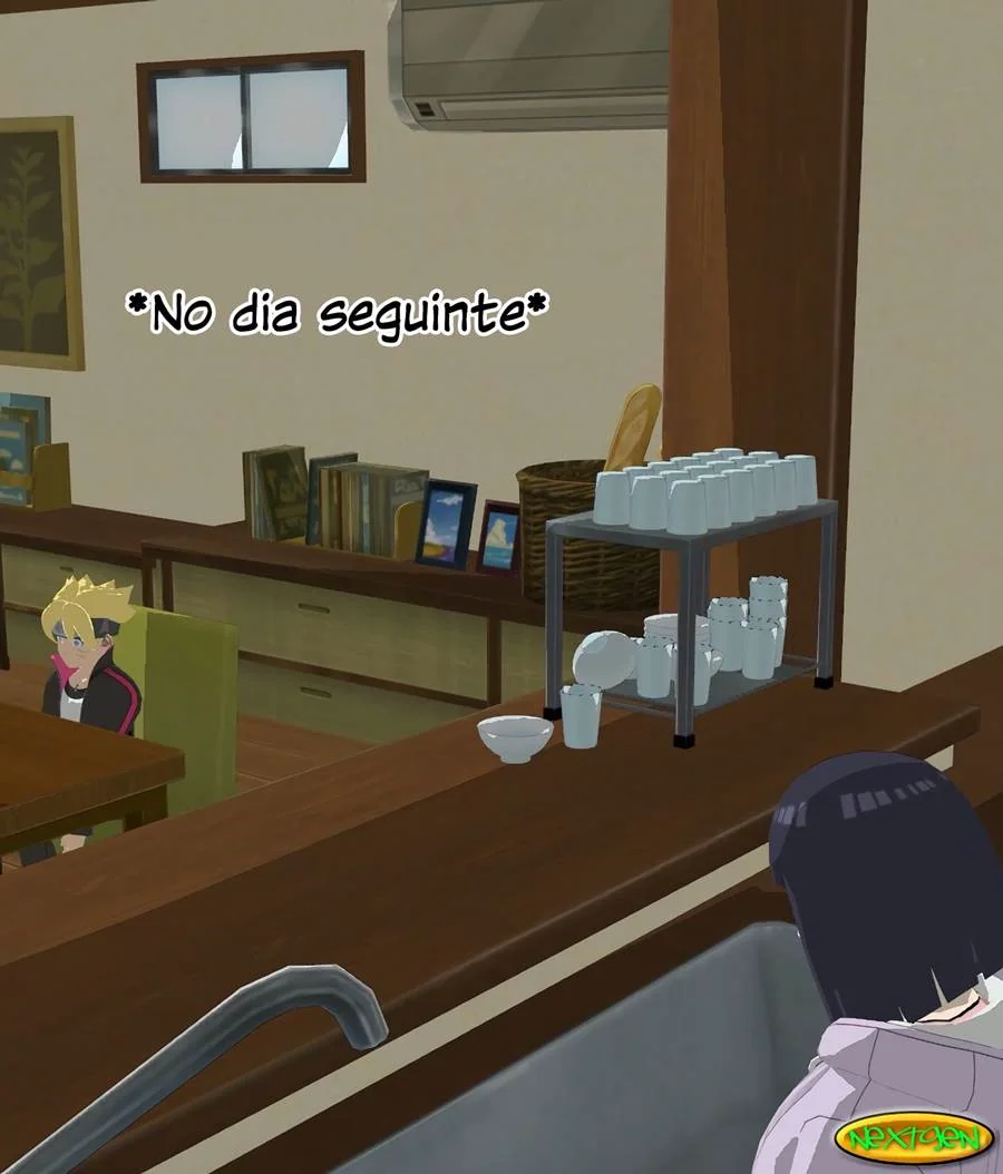 Boruto Fodendo Mamãe Hinata na Ausência do Papai - Hentai HQ Brasileiro