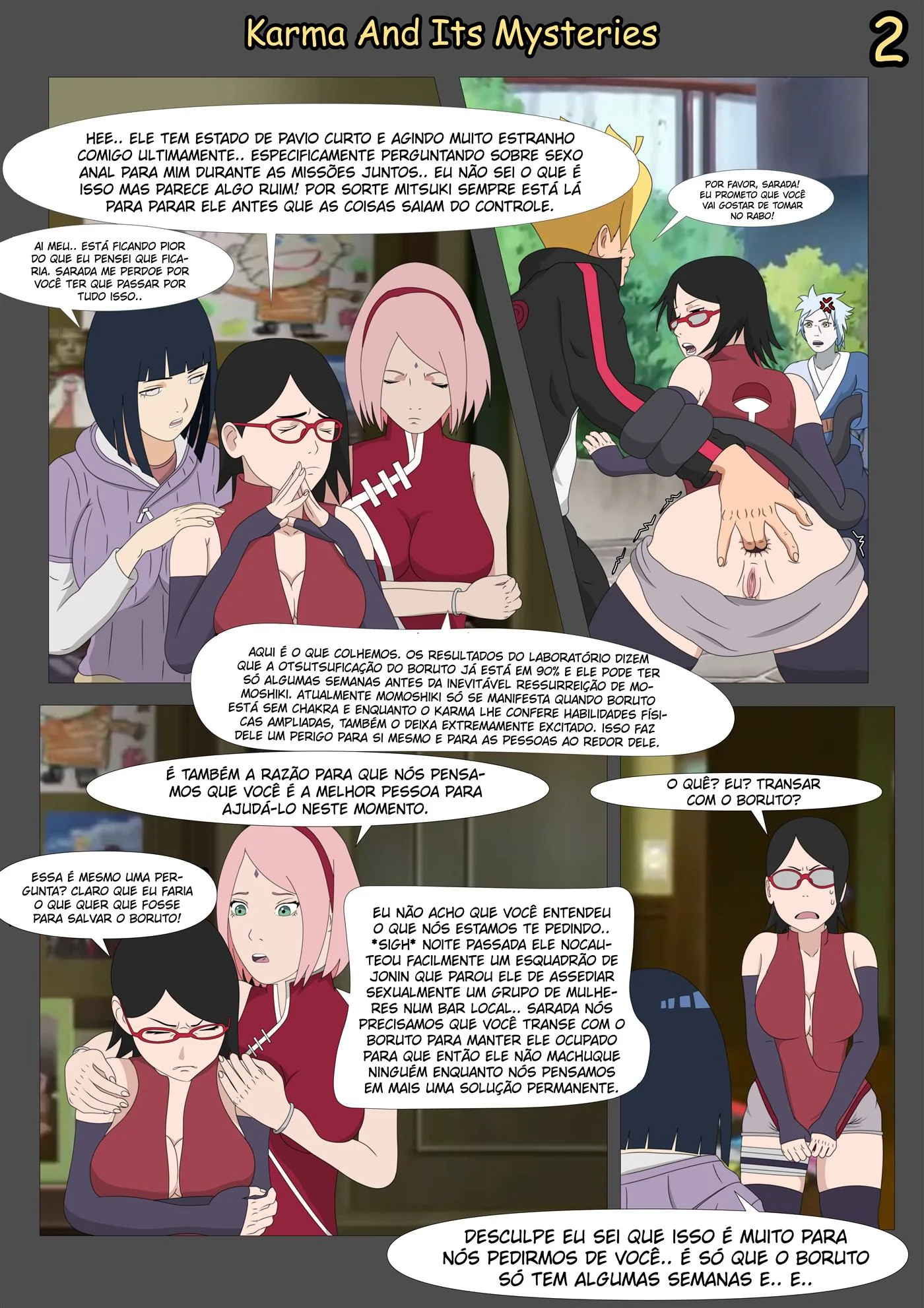 Boruto: O karma da pica de Boruto VL.1 - Em HQ Brasileiro Boruto: O karma da pica de Boruto VL.1 - Em HQ Brasileiro